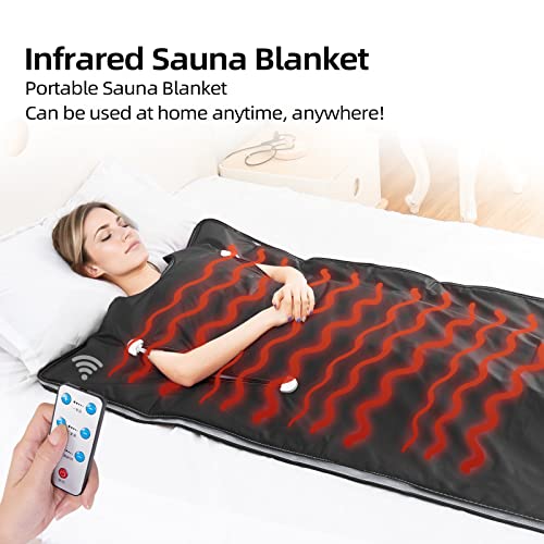 Gorapture Infrared Sauna Blanket - Remote Controlled Fitness Relaxer