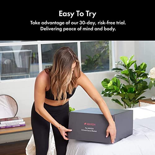 MiHIGH Portable Infrared Sauna Blanket for Elite Athletes