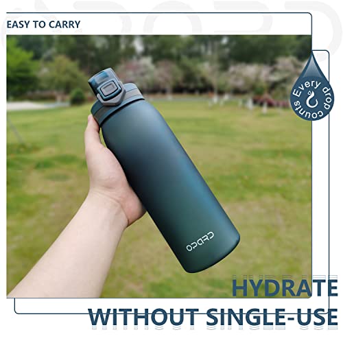 Opard 30oz Sports Water Bottle BPA Free Tritan