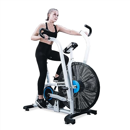 XTERRA Fitness AIR650 Pro Air Bike: Heavy Duty, Adjustable Seat