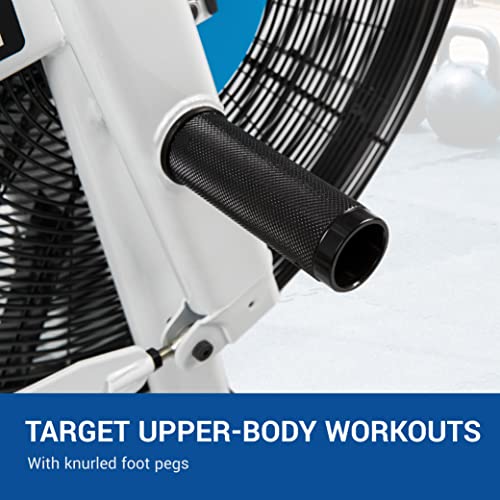 XTERRA Fitness AIR650 Pro Air Bike: Heavy Duty, Adjustable Seat