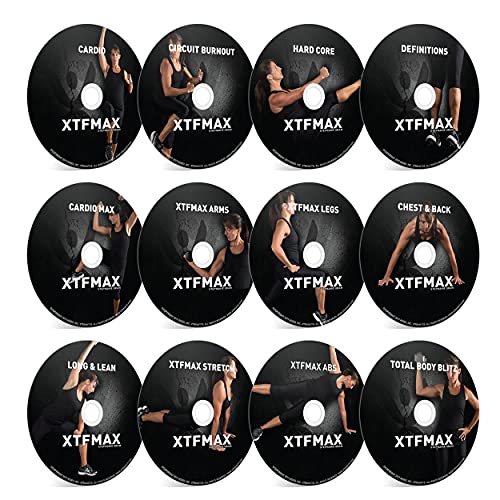 XTFMAX: 90 Day DVD Workout Program with 12 Exercises
