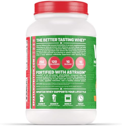Spartan Whey Protein Powder - Apple Cinnamon Cereal