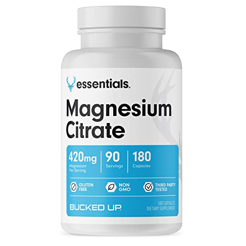 Bucked Up Magnesium Citrate - 90 Servings, 420mg