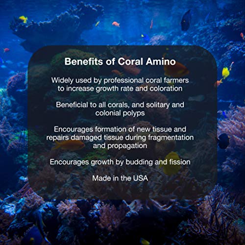 Brightwell Aquatics CoralAmino - Amino Acid Complex for Coral Coloration & Growth