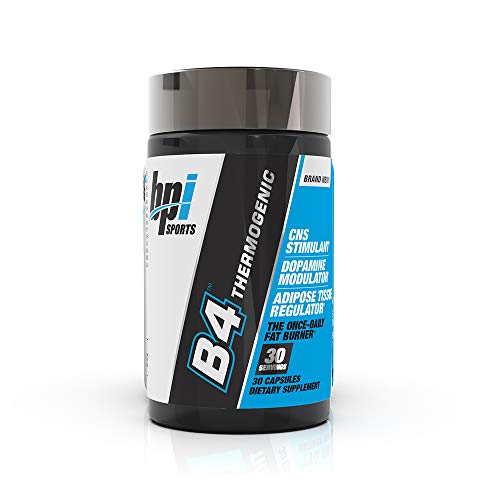 BPI Sports B4 â Extra-Strength Fat Burner â Keto-Friendly â Appetite Suppressant â Caffeine, Niacin, Quercetin, Yohimbine â 30 Servings â 710mg