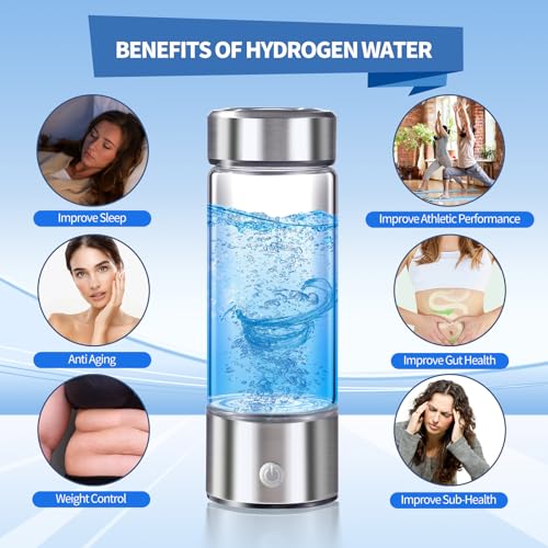 Pansonite 2024 Portable Hydrogen Water Bottle Generator