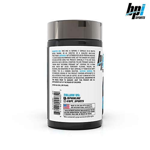 BPI Sports B4 â Extra-Strength Fat Burner â Keto-Friendly â Appetite Suppressant â Caffeine, Niacin, Quercetin, Yohimbine â 30 Servings â 710mg