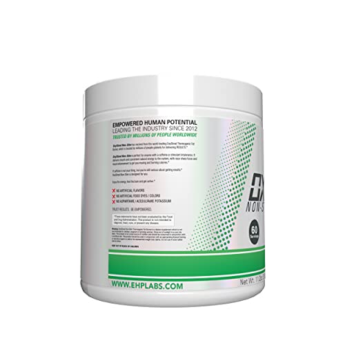 EHPlabs OxyShred Non Stimulant Thermogenic Pre Workout Powder & Shredding Supplement - Pre Workout Powder with L Glutamine & Acetyl L Carnitine, Energy Boost Drink - Appletini, 60 Servings