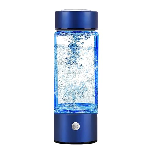 Blue Hydrogen Water Bottle for Health on-the-go