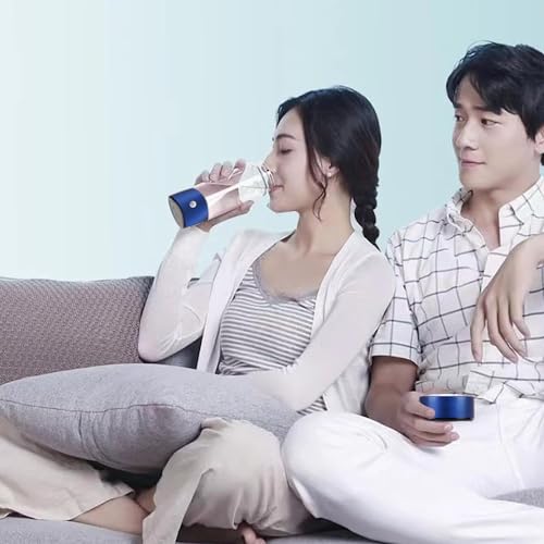 Blue Hydrogen Water Bottle for Health on-the-go