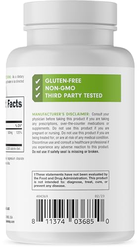 Bucked Up Magnesium Complex 500mg - 180 Capsules