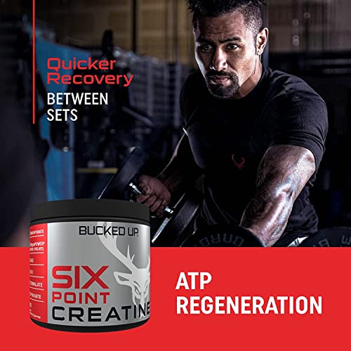 Bucked Up Six Point Creatineâ¢ Six Types of Creatine - for Men and Women