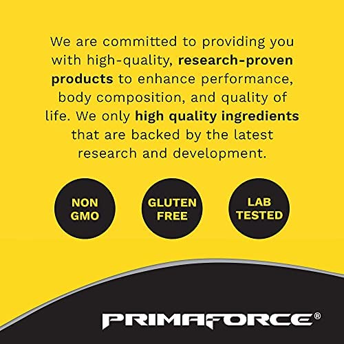 PrimaForce ZMA Supplement, Zinc for Immune Support, Muscle Recovery and Endurance Supplement for Men and Women, Zinc and Magnesium Supplement, 180 Count