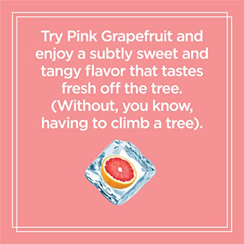 Sparkling Ice, Pink Grapefruit Sparkling Water, Zero Sugar Flavored Water, with Antioxidants and Vitamins, Zero Sugar, 17 fl oz Bottles (Pack of 12)