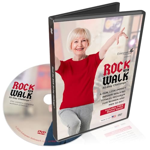 Rock the Walk: 30-Day Senior Walking Challenge DVD