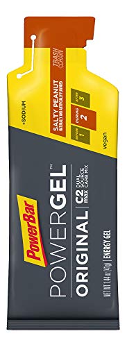 PowerBar PowerGel Original | 41g Pouch x 24 Gels | Endurance Energy C2MAX for Exercise, Tropical Fruit