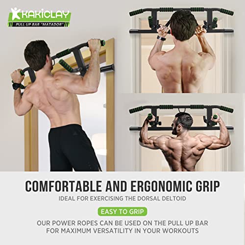 2024 Upgrade Multi-Grip Pull Up Bar with Smart Hooks