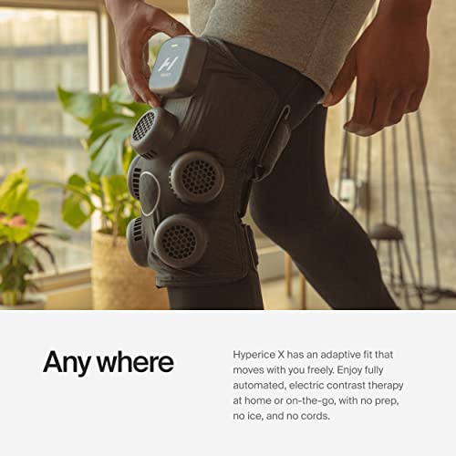 Hyperice X Knee Device: Advanced Heat/Cold Therapy, Pain Relief