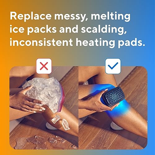 Therabody RecoveryTherm Cube: Portable Hands-Free Cryotherapy & Heat