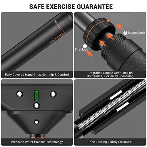 Sportneer Pull Up Bar: Adjustable Chin-up Bar for Home Gym