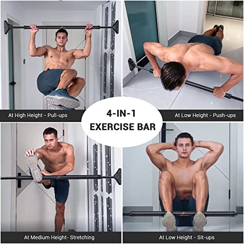 Sportneer Pull Up Bar: Adjustable Chin-up Bar for Home Gym