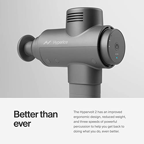 Hypervolt 2 Percussion Massage Gun | Quiet Glide Technology