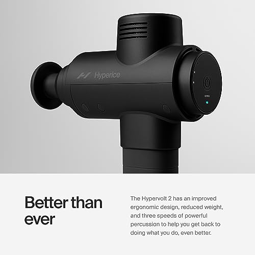 Quiet Hypervolt 2 Percussion Massage Gun - 3 Speeds