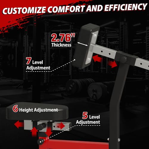 syedee Seated Row Machine for Upper Body Training