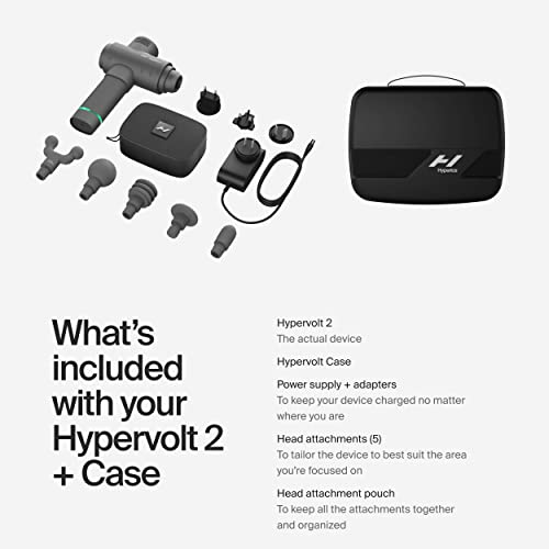 Hypervolt 2 Percussion Massage Gun | Quiet Glide Technology