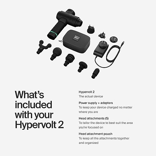 Quiet Hypervolt 2 Percussion Massage Gun - 3 Speeds