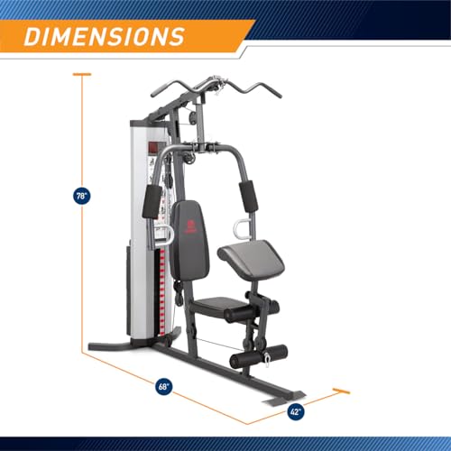 Marcy MWM-988 Multifunction Home Gym with 150lb Weight