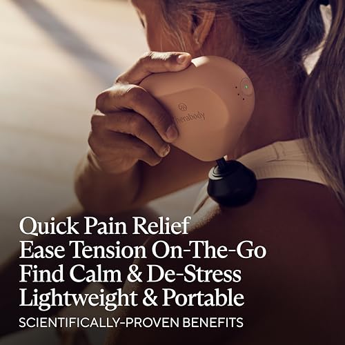 Portable TheraGun Mini Electric Massage Gun - Desert Rose
