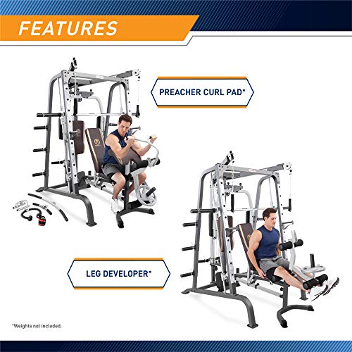 Marcy Smith Cage Home Gym Equipment Full Body Workout