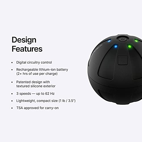 Hyperice Hypersphere: Portable Vibrating Massage Ball for Recovery