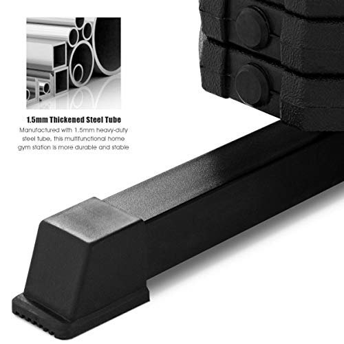 Goplus Home Gym System for Total Body Fitness