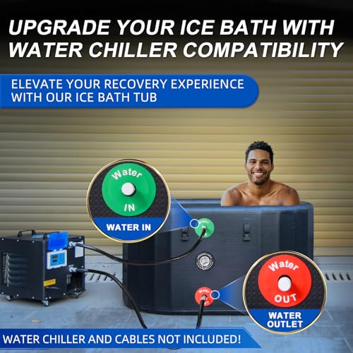 Foldable Inflatable Ice Bath Tub for Athletes