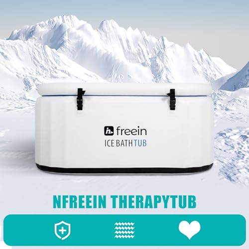 Portable Ice Bath Tub for Athletes - White
