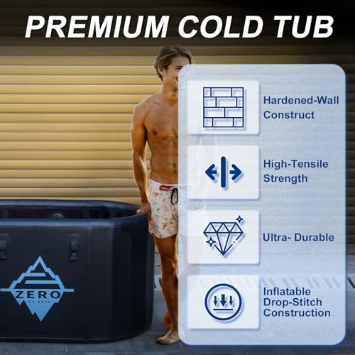 Foldable Inflatable Ice Bath Tub for Athletes