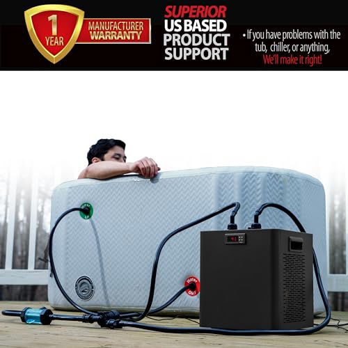 Polar Revive Chiller for Ice Bath with Hoses & Pumps