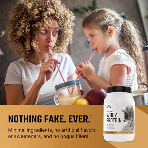 Levels Grass Fed 100% Whey Protein, No Hormones, Vanilla Cinnamon, 2LB