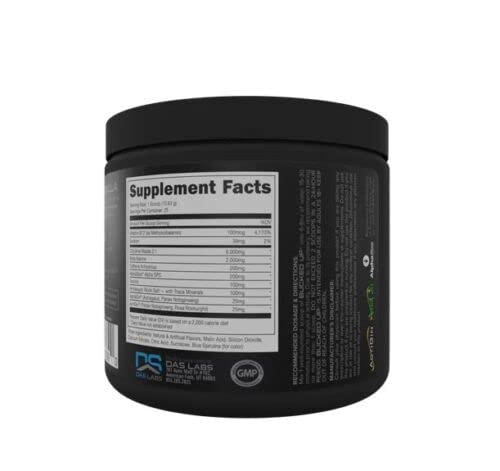 Bucked Up Blue Raz Pre-Workout Powder: Energy Boost