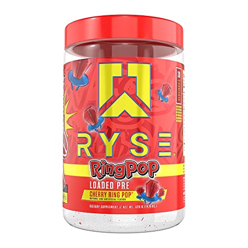 Ryse Loaded Pre Workout Supplement | Pumps, Energy, Focus
