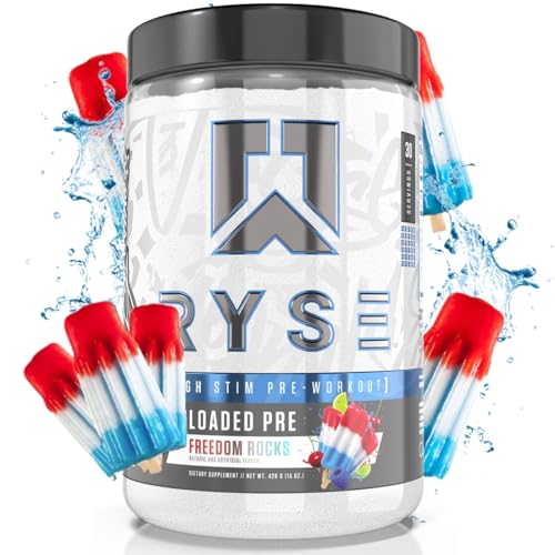 Ryse Loaded Pre Workout Powder | Pumps, Energy, Focus
