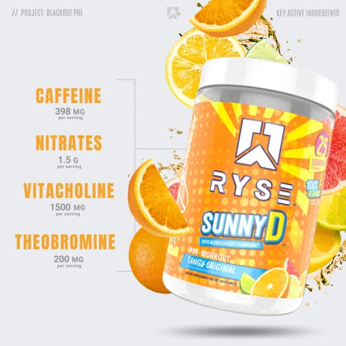 Ryse Project Blackout Pre Workout | Energy Boost