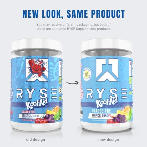 Ryse Loaded Pre Workout Powder - Pumps, Energy, Focus