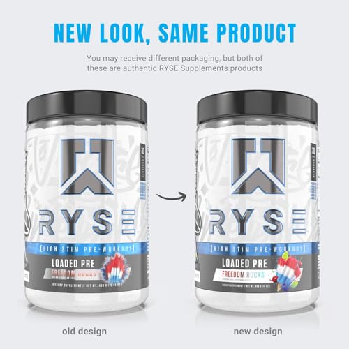Ryse Loaded Pre Workout Powder | Pumps, Energy, Focus