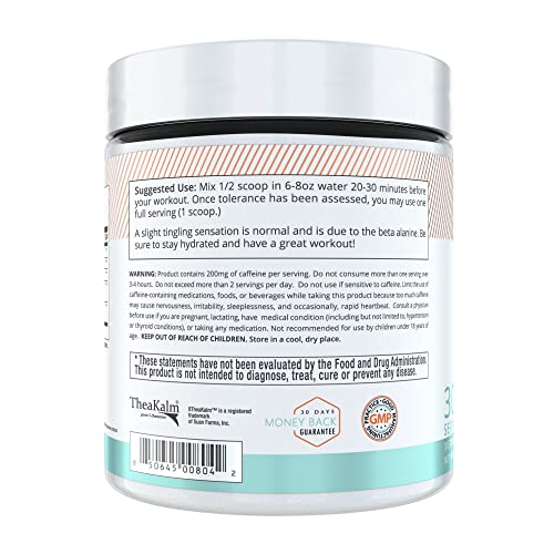 Alani Nu Pre-Workout Supplement Powder for Energy, Endurance, and Pump, Hawaiian Shaved Ice, 30 Servings