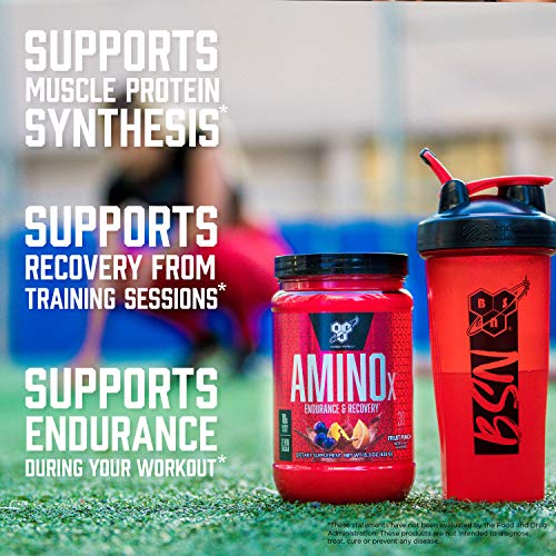 BSN Amino X Muscle Recovery & Endurance Powder with BCAAs, 10 Grams of Amino Acids, Keto Friendly, Caffeine Free, Flavor: Watermelon, 70 Servings (Packaging May Vary)