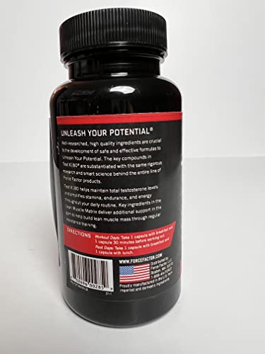 Force Factor Test X180 60 Men's Capsules
